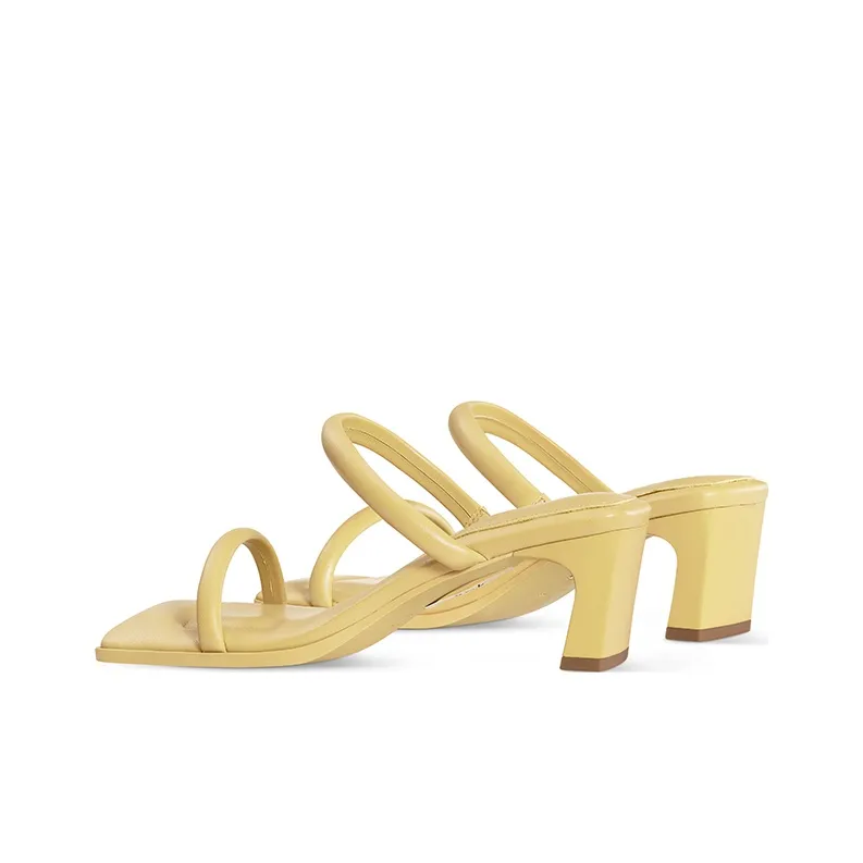 7or9 Slide Slippers Women's Yellow-3
