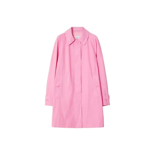 Burberry Trench Coats Women's Pink