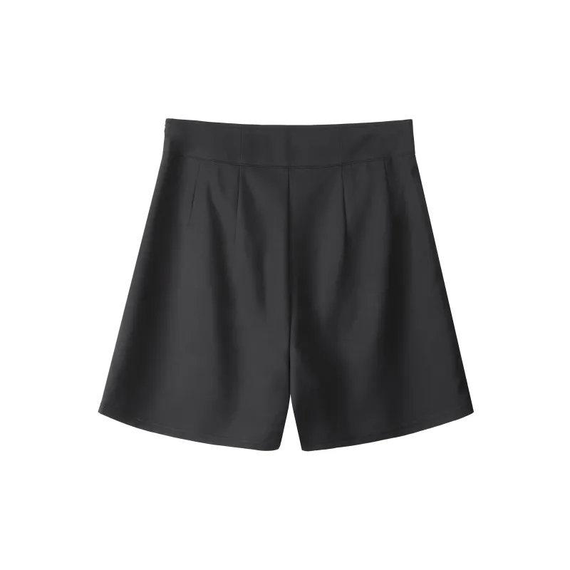CAMEL Casual Short Skirts Women's Black-1