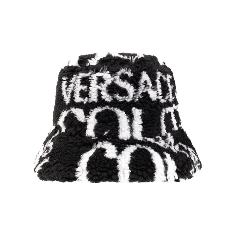 VERSACE JEANS COUTURE Bucket Hats Unisex Black/White-1