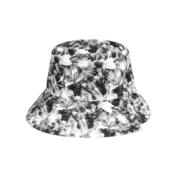 KANGOL Bucket Hats Unisex Black/White