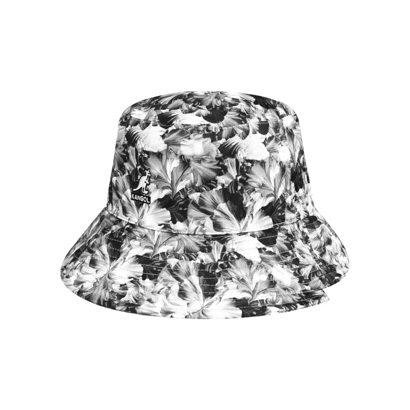 KANGOL Bucket Hats Unisex Black/White-0