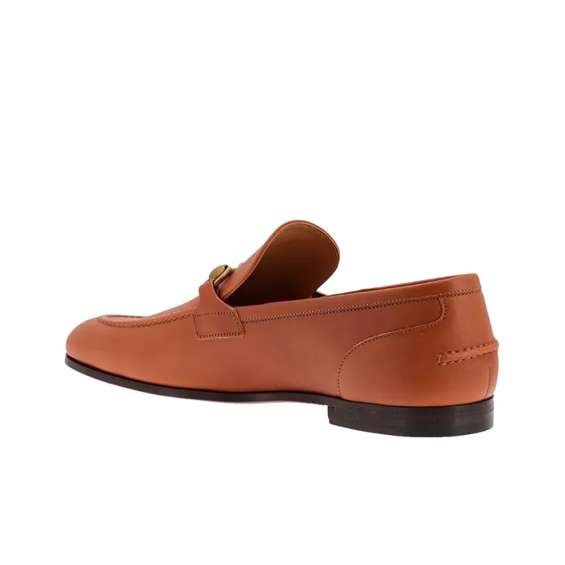 GUCCI Horsebit Leather Loafers-2