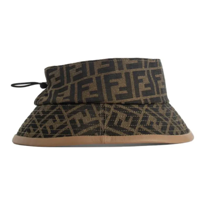 FENDI Sun Protection Hats Men Brown-1
