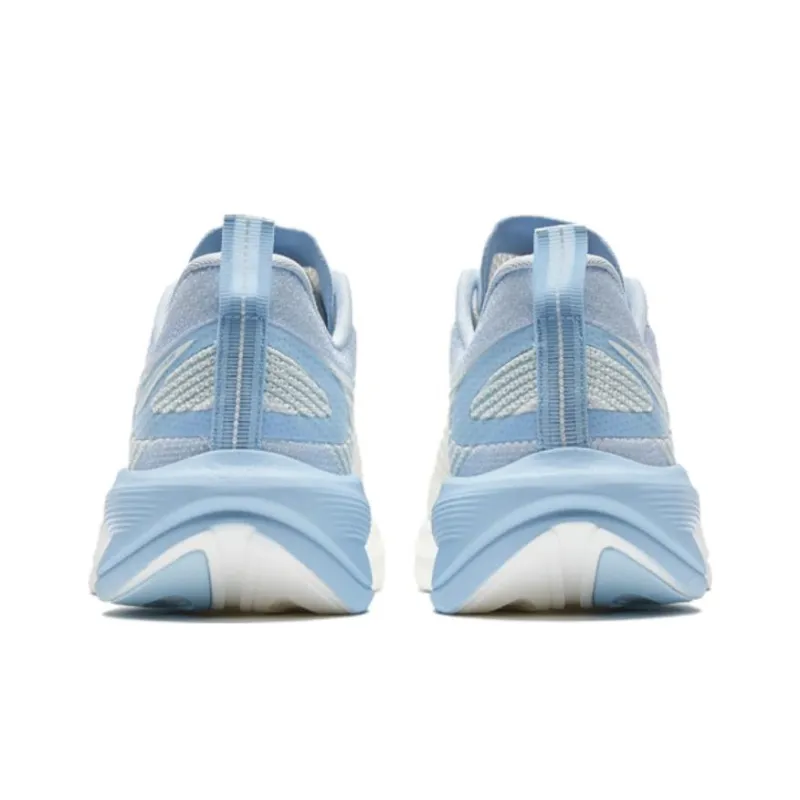 XTEP Cushioning Anti Slip And Wear Resistant Low Top Feiyu Technology Running Shoes Men's Sail White Microwave Blue-4