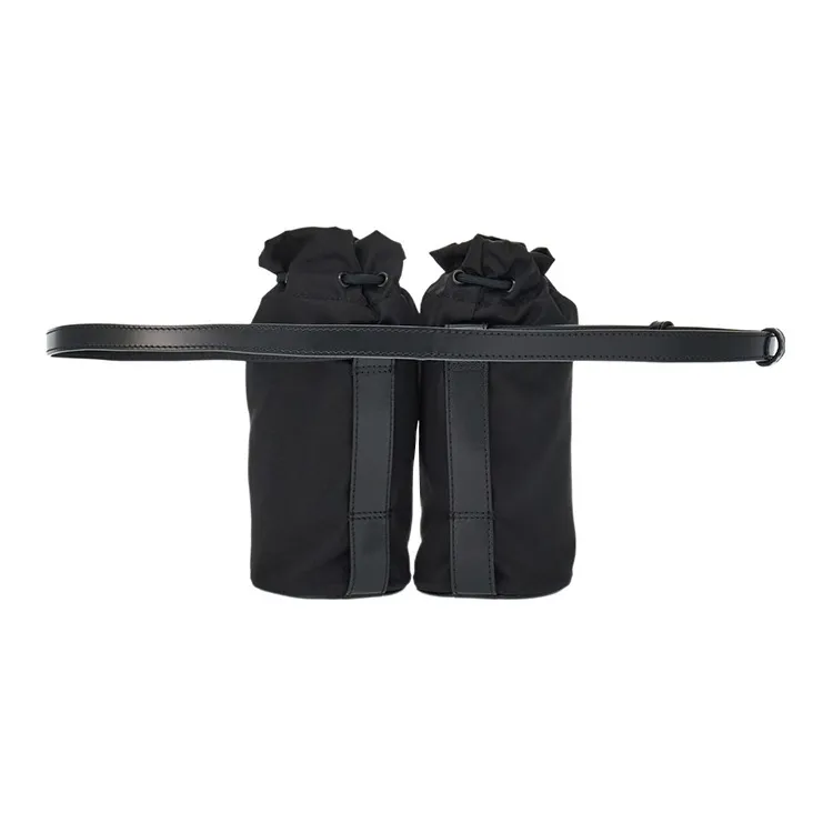FERRAGAMO Polyester Fanny Pack Men's Black-2