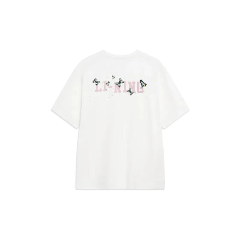 LiNing Chinese Culture Series T Shirt Men's White-1