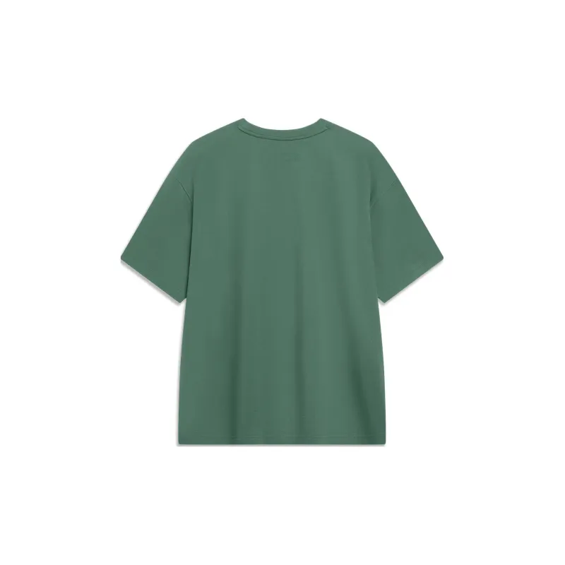 LiNing Sports Lifestyle Collection Sports Fashion Collection T-Shirt Unisex Mist Cedar Green-1