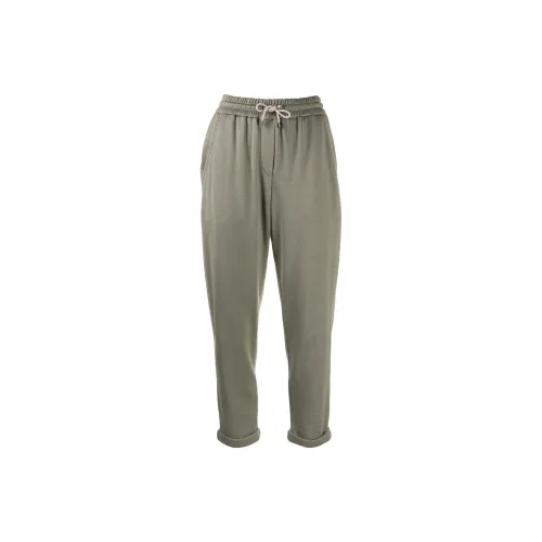 Brunello Cucinelli Knitted Sweatpants Women's Green