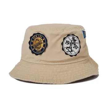 New Era Bucket Hats Unisex Khaki