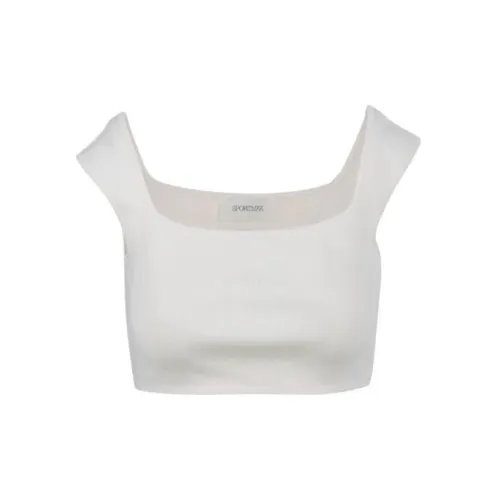 SportMax Tank Tops Women's White