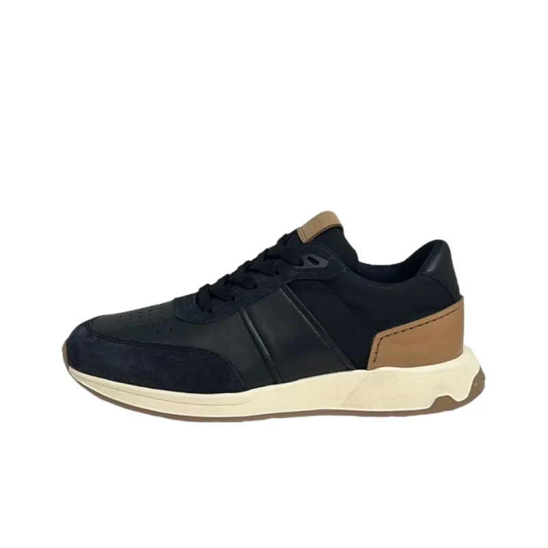 TOD'S Panelled Lace Up Sneakers-0