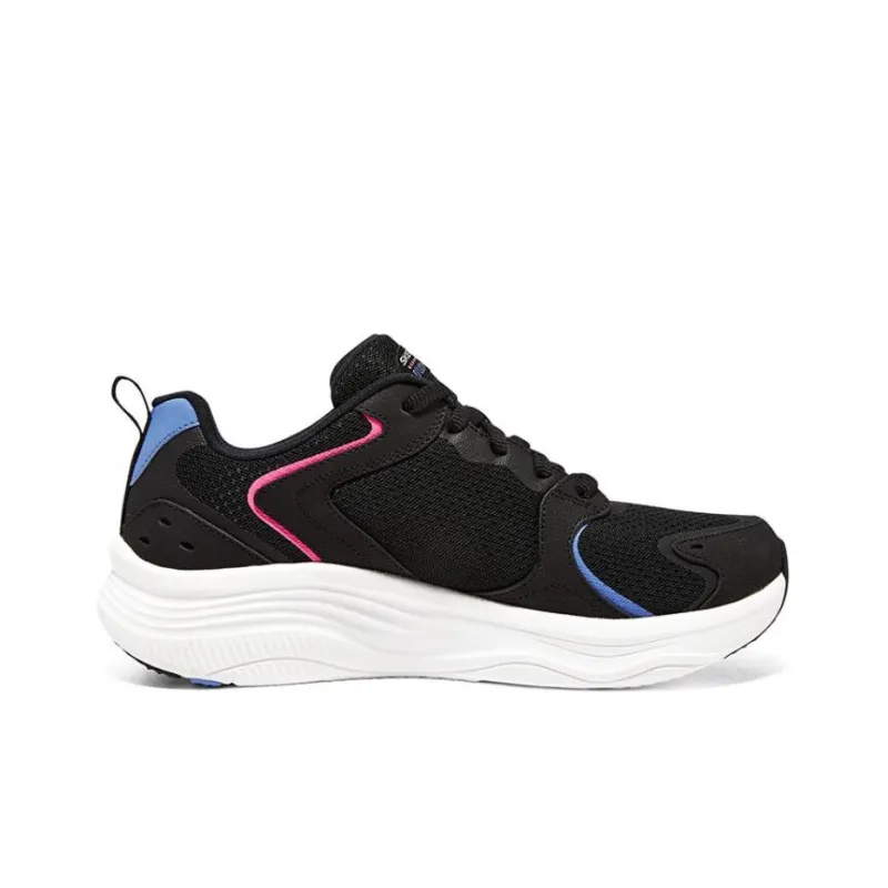 Skechers D'lux Fitness 'Black Pink' Women's-1