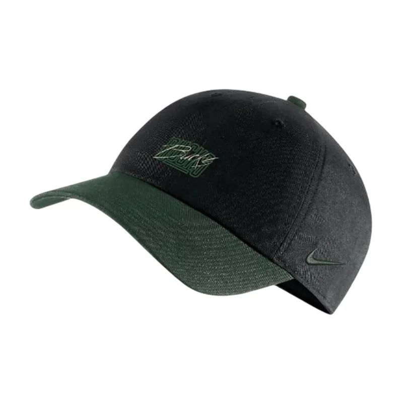 Nike Milwaukee Bucks Heritage86 Nike Nba Adjustable Hat-0