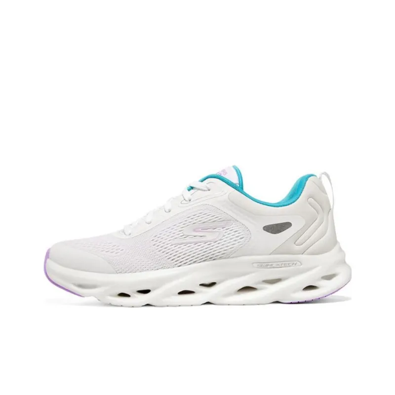 Skechers Go Run Swirl Tech 'White Blue' Women's-0