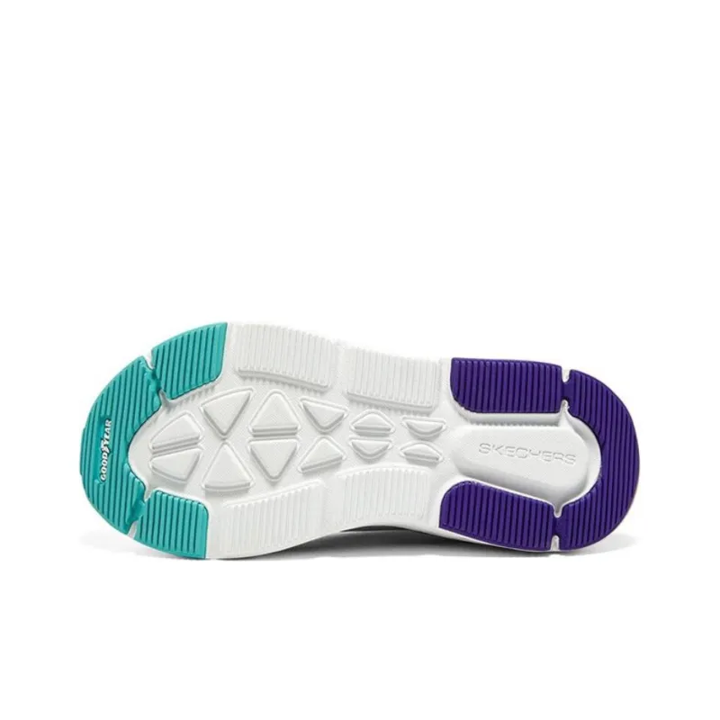 Skechers Max Cushioning Delta 'White Purple Blue' Women's-3