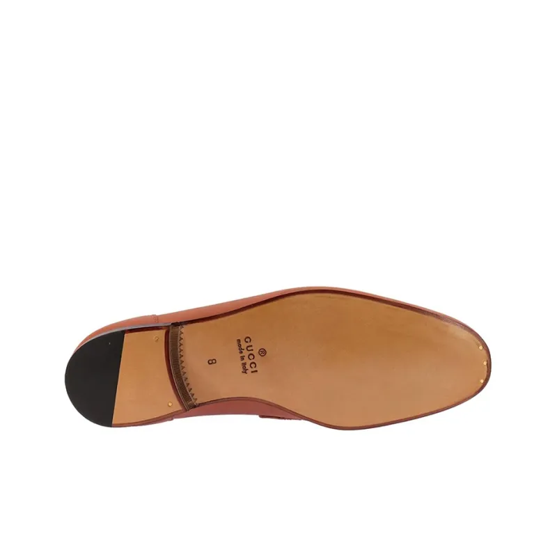 GUCCI Horsebit Leather Loafers-3