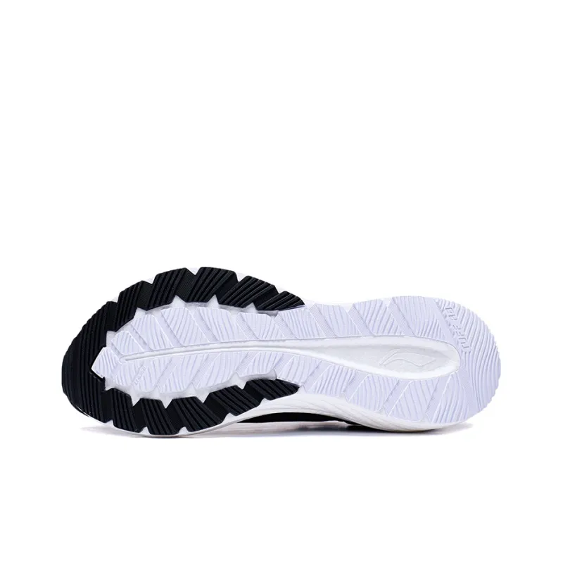 LiNing YueYing 2.0 Durable Breathable Running Shoes Men's Black White-4