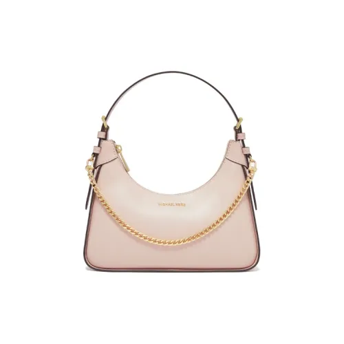 MICHAEL KORS Wilma Artificial Leather Shoulder Bag, Handbag, Shoulder Bag Medium Size Women's Nude Pink