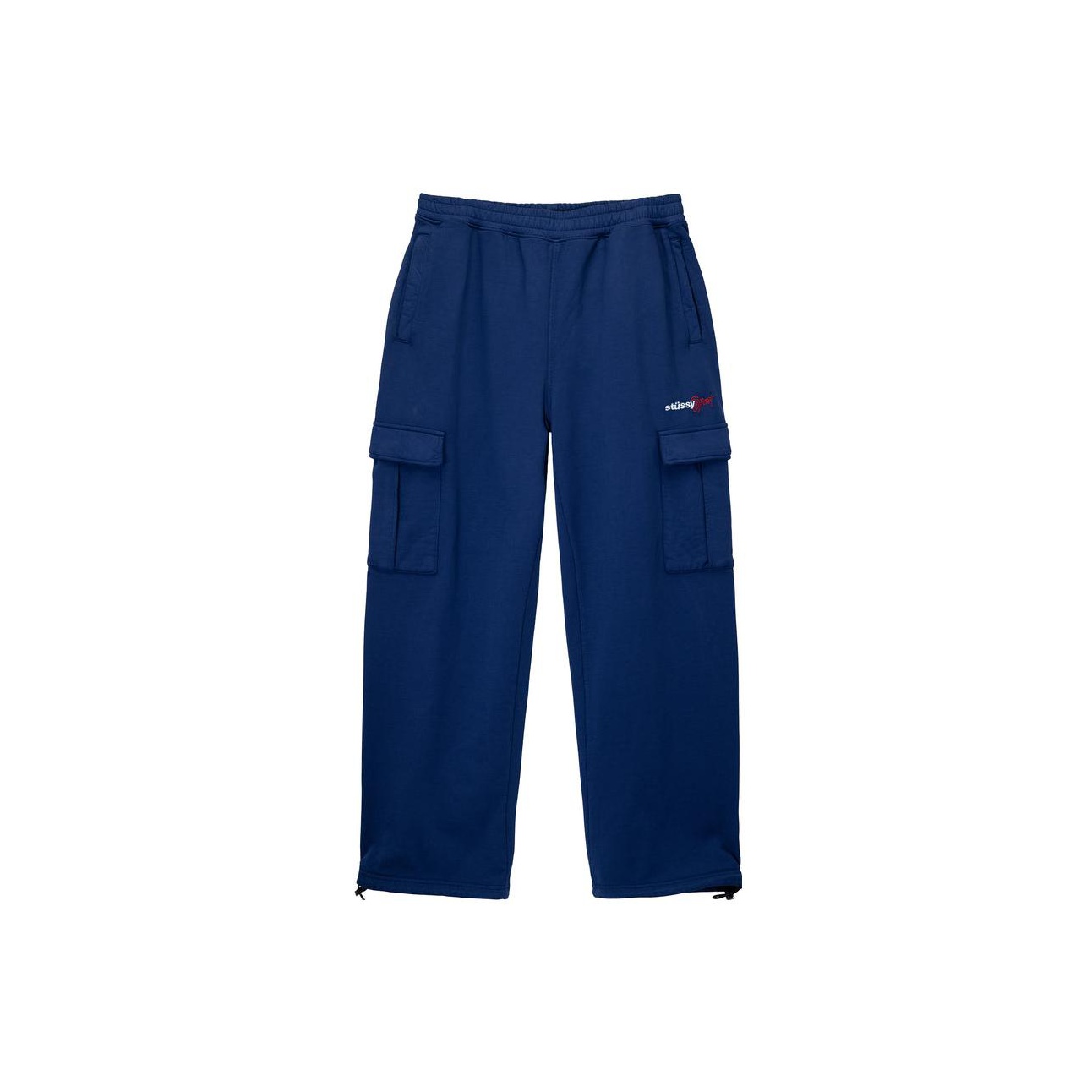 Stussy Sport Cargo Fleece Pant Blue L - POIZON