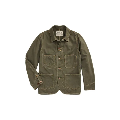 Polo Ralph Lauren Jackets Men Army Green