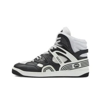 GUCCI Basket High Black White