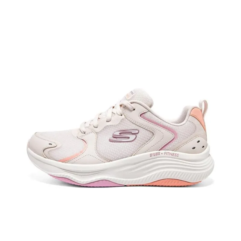 Skechers D'lux Fitness 'White Pink' Women's-0