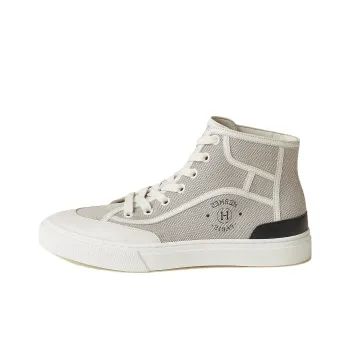 HERMES Get Up Stylish Skateboarding Shoes Women's Gray White