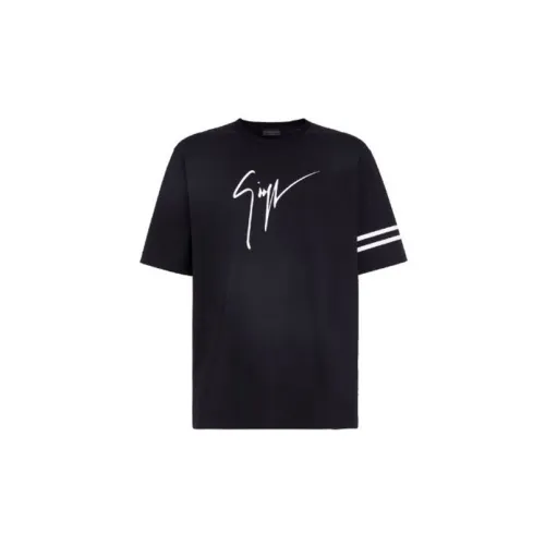 Giuseppe Zanotti Lr-38 Stripe-trim T-shirt