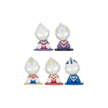 BANDAI Ultraman Character Ichiban Kuji TDG25 Anniversary Light Bonding G Prize Ultraman Rubber Doll Chibi Figures
