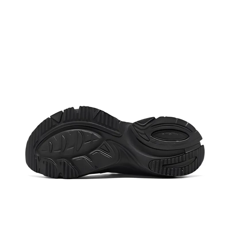 XTEP Absolute Dust 4.0 Non slip Wear resistant Shock Absorption Low Top Running Shoes Men's Black-2