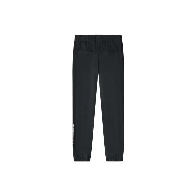 FILA X Magic Stick Joint Series Knitted Sweatpants Men Black-1