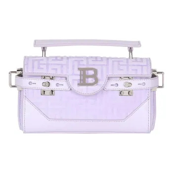 BALMAIN B-Buzz 19 Monogram Small Shoulder Bag