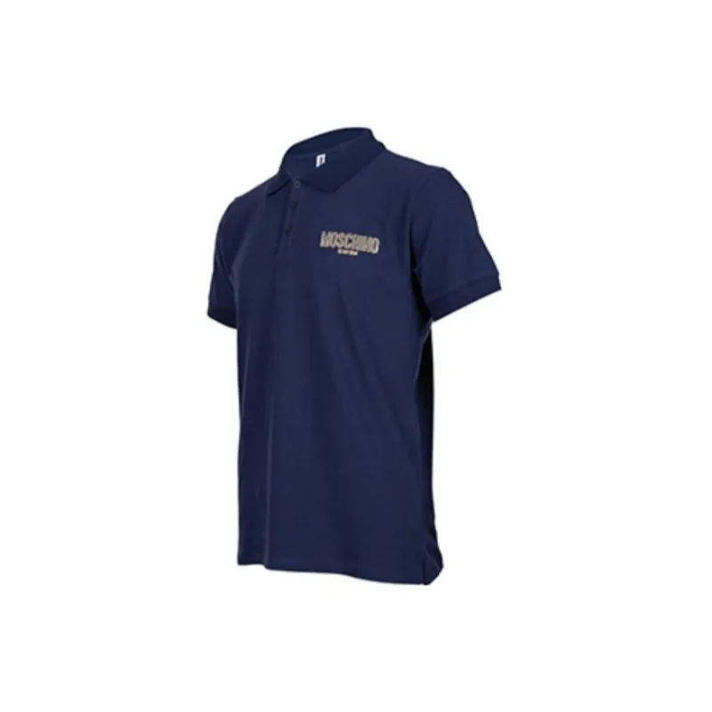 MOSCHINO Polo Shirts Men Blue-2