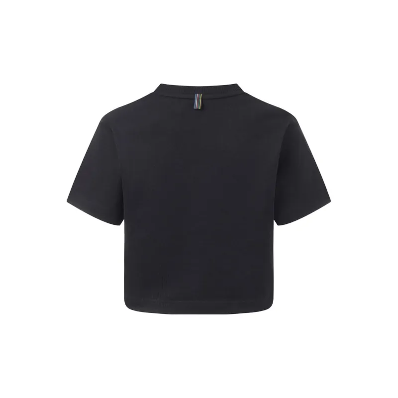 LiNing Crop Tops Women's Black-1