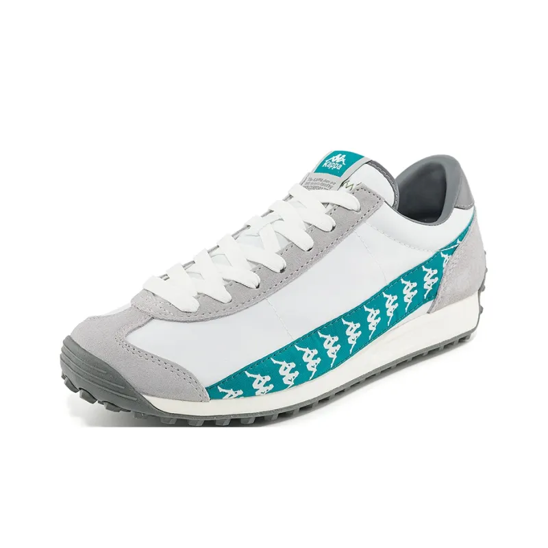 Kappa Anti Slip Wear Resistant Low Top Casual Running Shoes Unisex Cool Gray Tranquil Gray-1