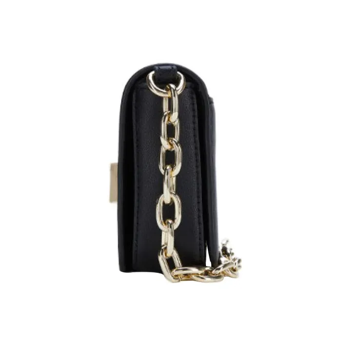 VERSACE JEANS COUTURE & PU Handbag, Shoulder Bag, Crossbody Bag Women's Black-2