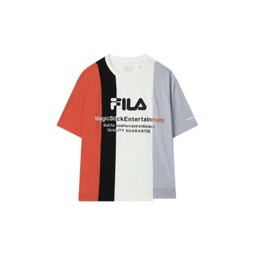 FILA T-Shirts Men Dark Orange