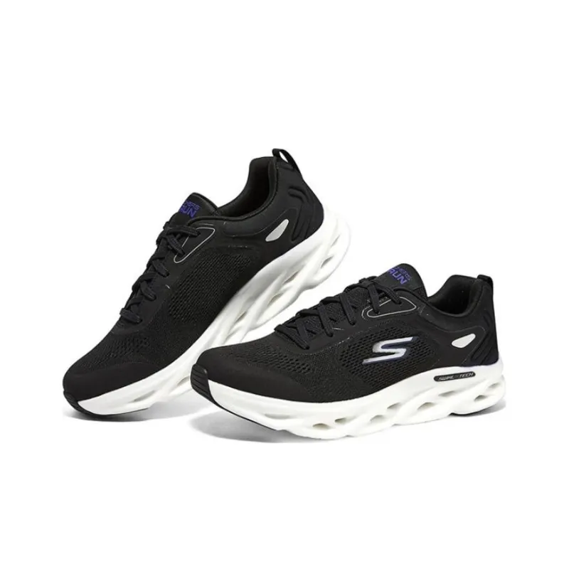 Skechers Go Run Swirl Tech Speed 'Black White'-2