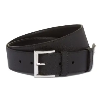 PRADA Saffiano Buckle Fastened Belt
