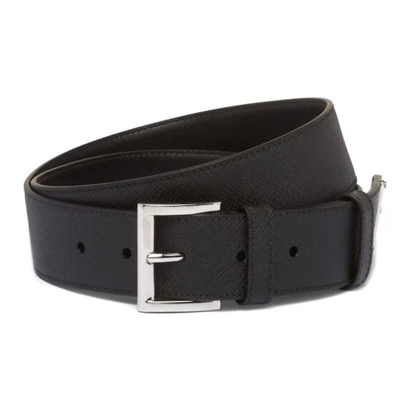 PRADA Saffiano Buckle Fastened Belt-0