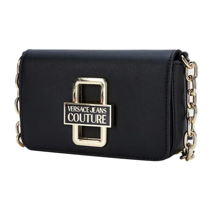 VERSACE JEANS COUTURE & PU Handbag, Shoulder Bag, Crossbody Bag Women's Black-1