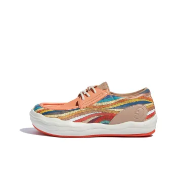 U.IN Painted Travel Shoes Andalusia 8 Skateboard Shoes Women's Optical Rail
