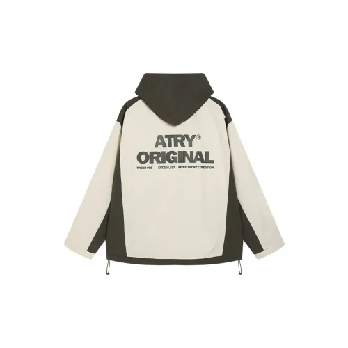 Atry Windbreaker Jackets Unisex Apricot