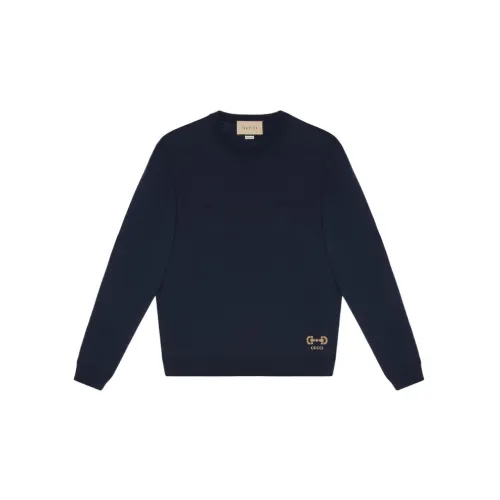 GUCCI Sweaters Men Marine Blue