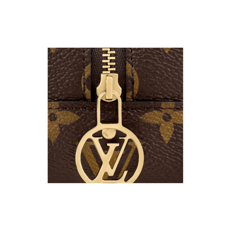 LOUIS VUITTON Cube Coin Purse Monogram Game On-4