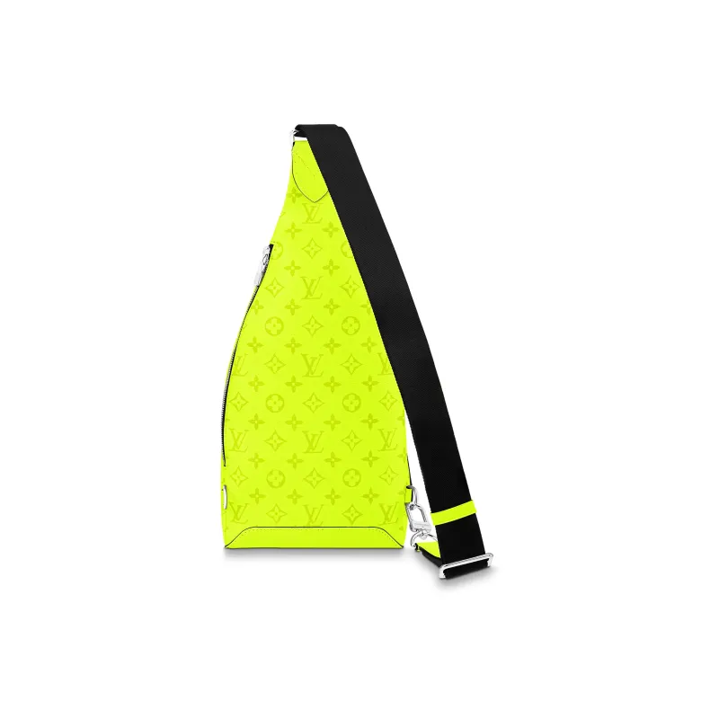 LOUIS VUITTON Duo Sling Bag Neon Yellow-3