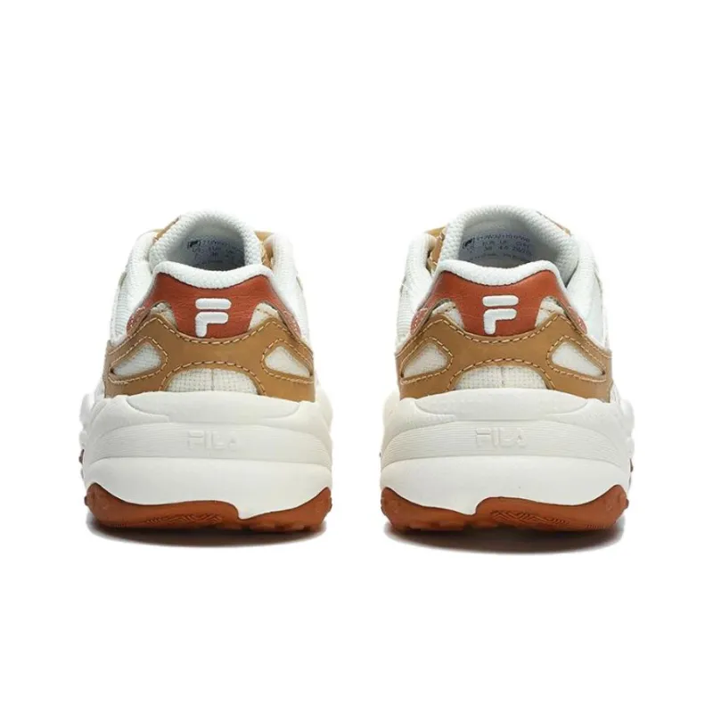 FILA FUSION Flash Sneakers 'White Brown' Women's-3