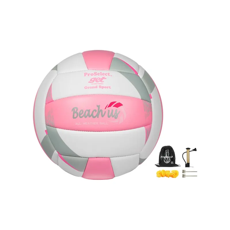 ProSelect PU Size 5 Volleyball Unisex Pink-0