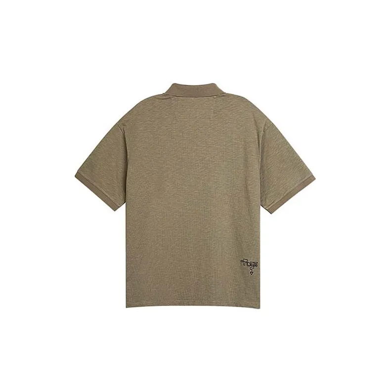 FOSS Polo Shirts Unisex Olive-1